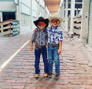“ Kevin “ | KIDS WESTERN SUNGLASSES POLARIZED