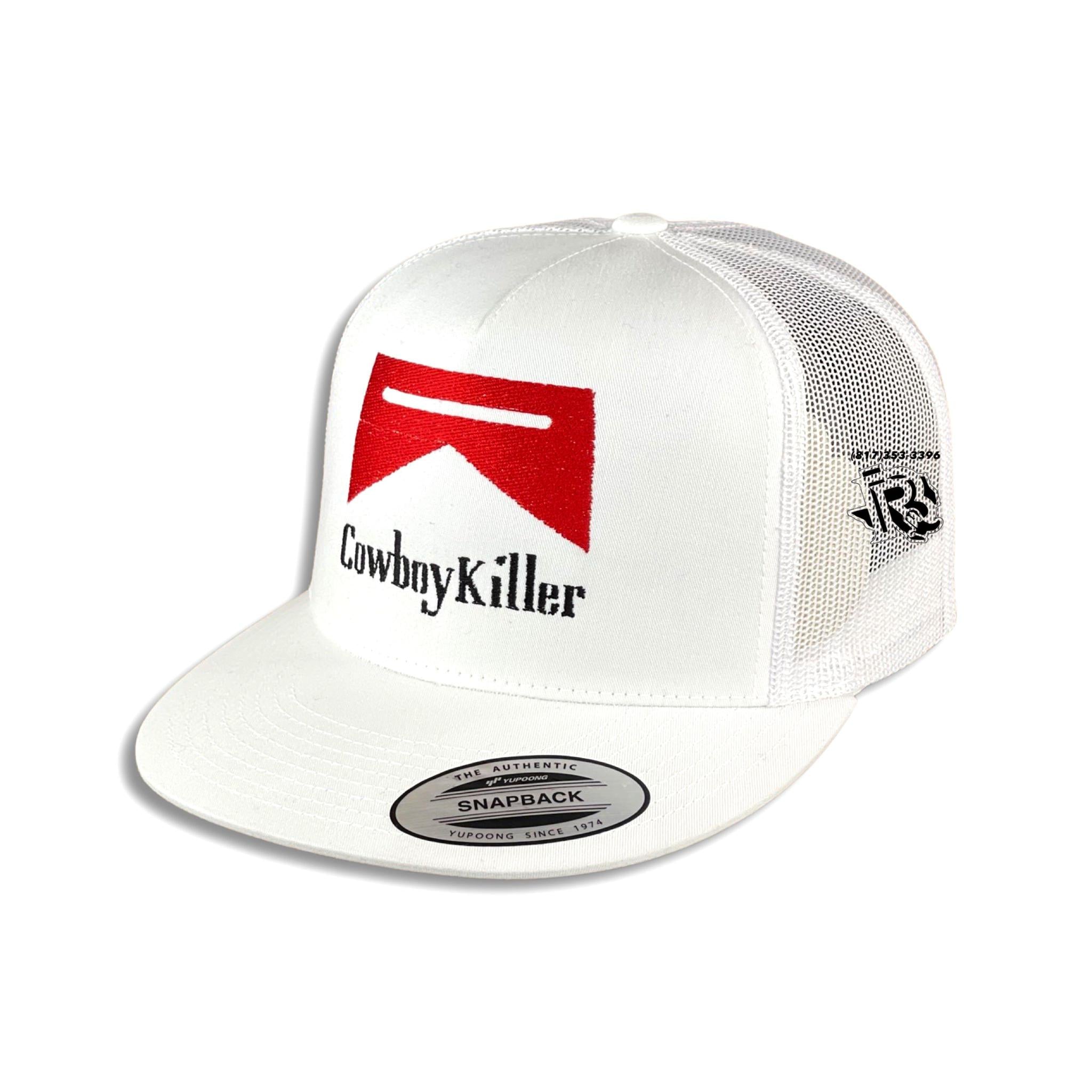 “ Cowboy -Killer “ | MEN WESTERN CAP WHITE