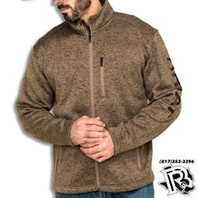 Load image into Gallery viewer, “ Thiago “ | MEN ARIAT PULLOVER LIGHT BROWN ZIP UP 10033022