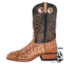 Load image into Gallery viewer, BR BOOTS : Caiman BELLY TAN (panza de caiman tan)