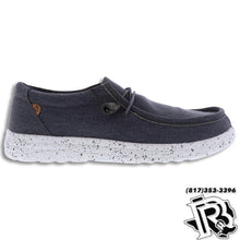 Load image into Gallery viewer, “ PAULIE  “ | CHARCOAL KIDS CASUAL CANVAS SHOE