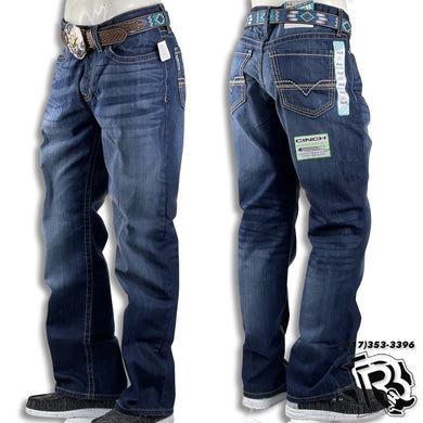 BOOT CUT GRANT | CINCH MEN JEANS DARK WASH MB53637001