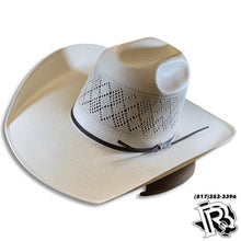 Load image into Gallery viewer, TWISTER 20X | SHANTUNG HAT IVORY/TAN STRAW COWBOY HAT T73546