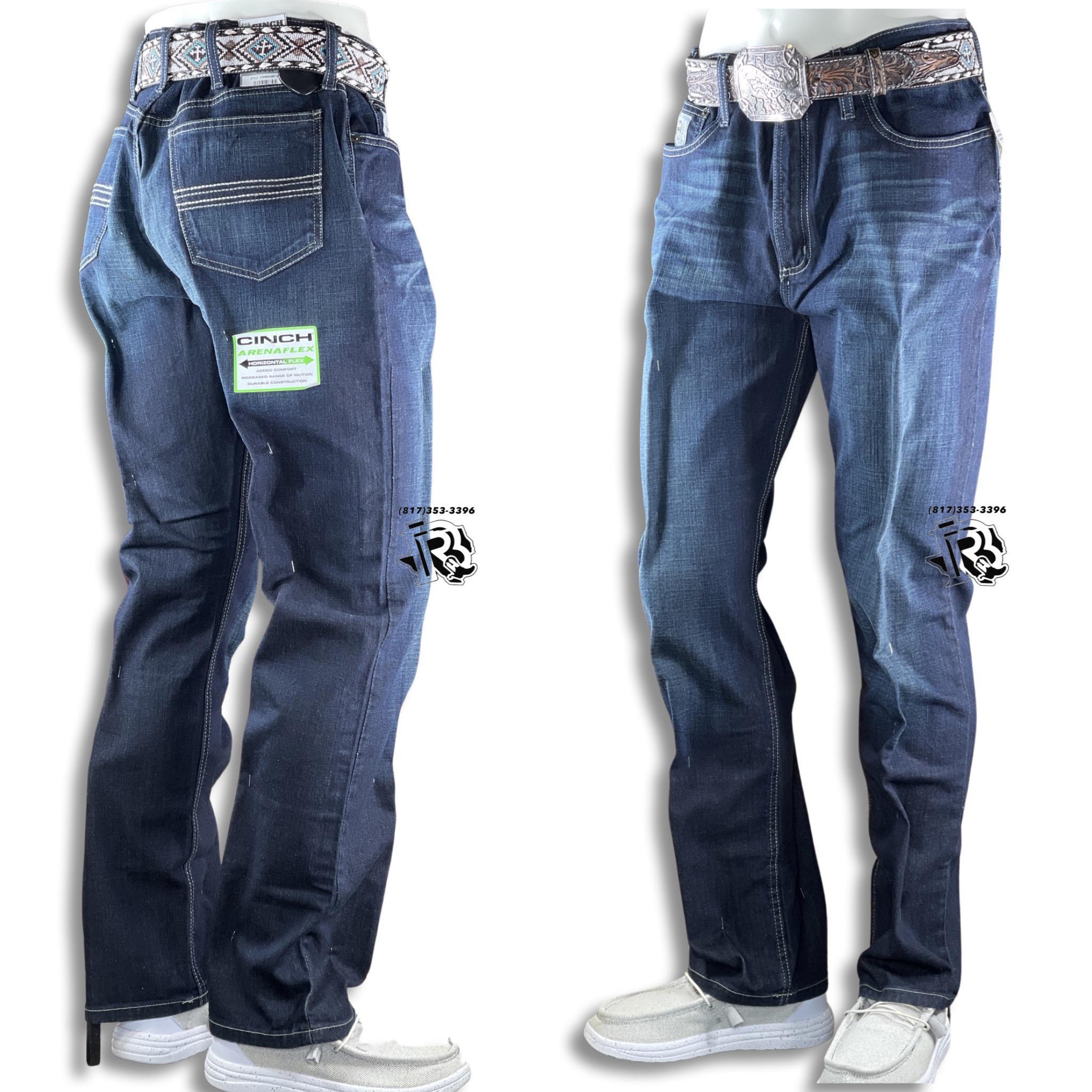 STRAIGHT LEG | CINCH MEN  JEANS DARK WASH  MB98034007