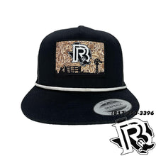 Load image into Gallery viewer, BR CAP | TOOLED LEATHER EDITION BLACK/BLACK