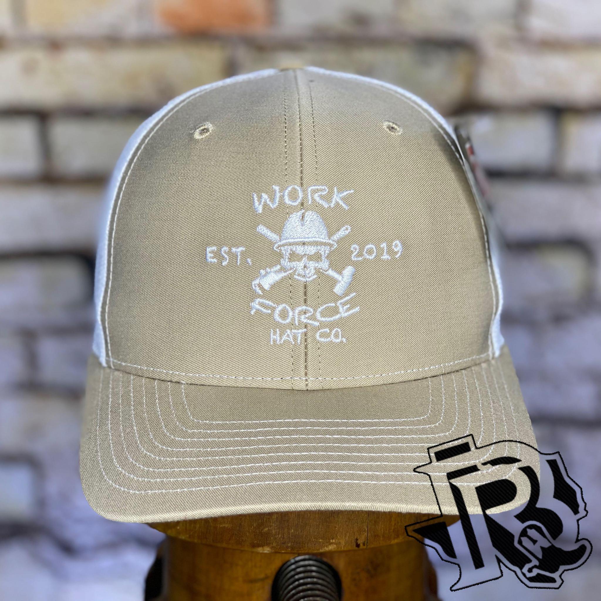 WORK FORCE®️ : OPERATOR KHAKI/WHITE