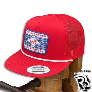 WHISKEY BENT CAPS |  “  THE CASE “ RED RED