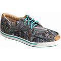 Load image into Gallery viewer, TWSTED X Women’s Hooey Loper Grey/Multi WHYC003