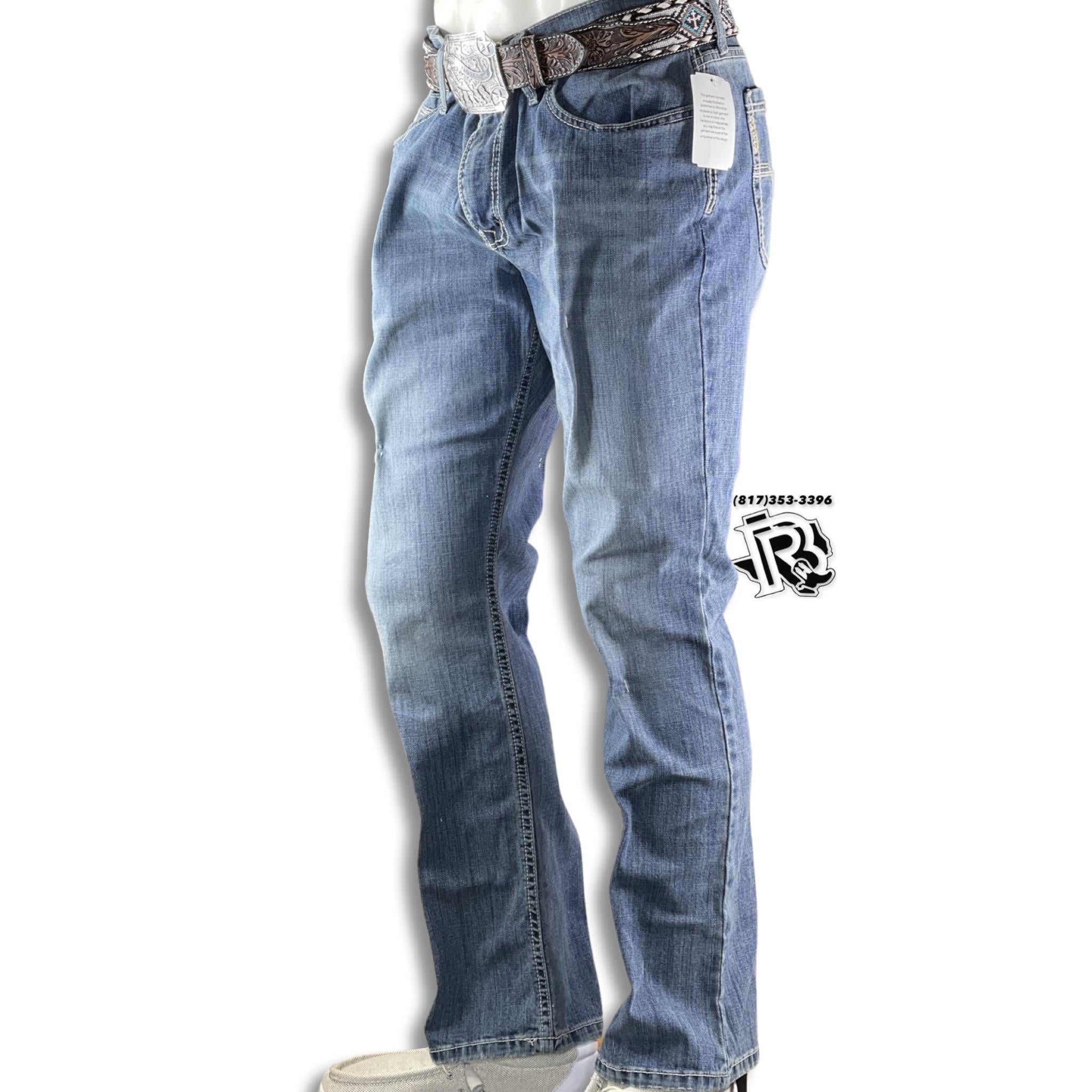 Monogram Patch Boot-Cut Jeans - Men - OBSOLETES DO NOT TOUCH