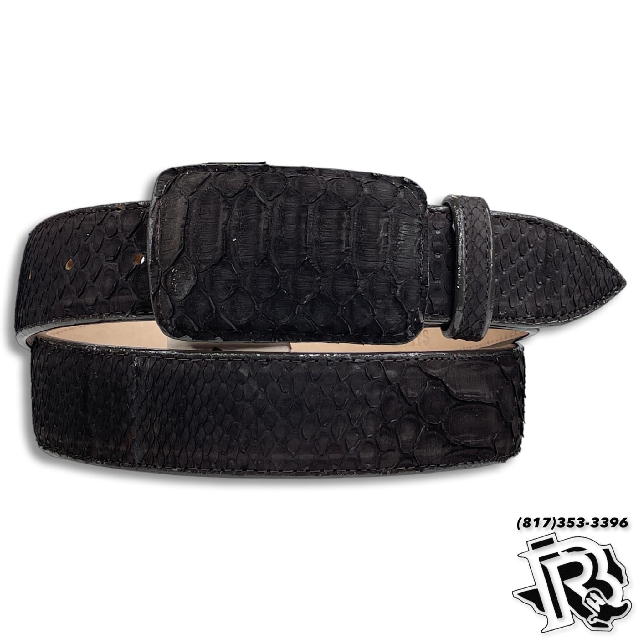 Brown Python Belt