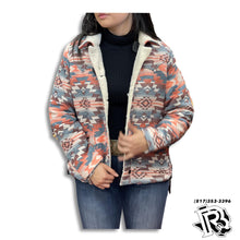 Load image into Gallery viewer, “ Malia “ | WOMEN WRANGLER JACKET GRIZZLY AZTEC PINK 112317279
