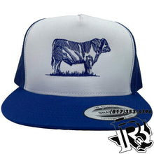 Load image into Gallery viewer, STEER EDITION | BR CAP ROYAL/WHITE/ROYAL