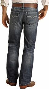 MENS ROCK AND ROLL RELAXED STRAIGHT FIT JEANS (M0S3570)