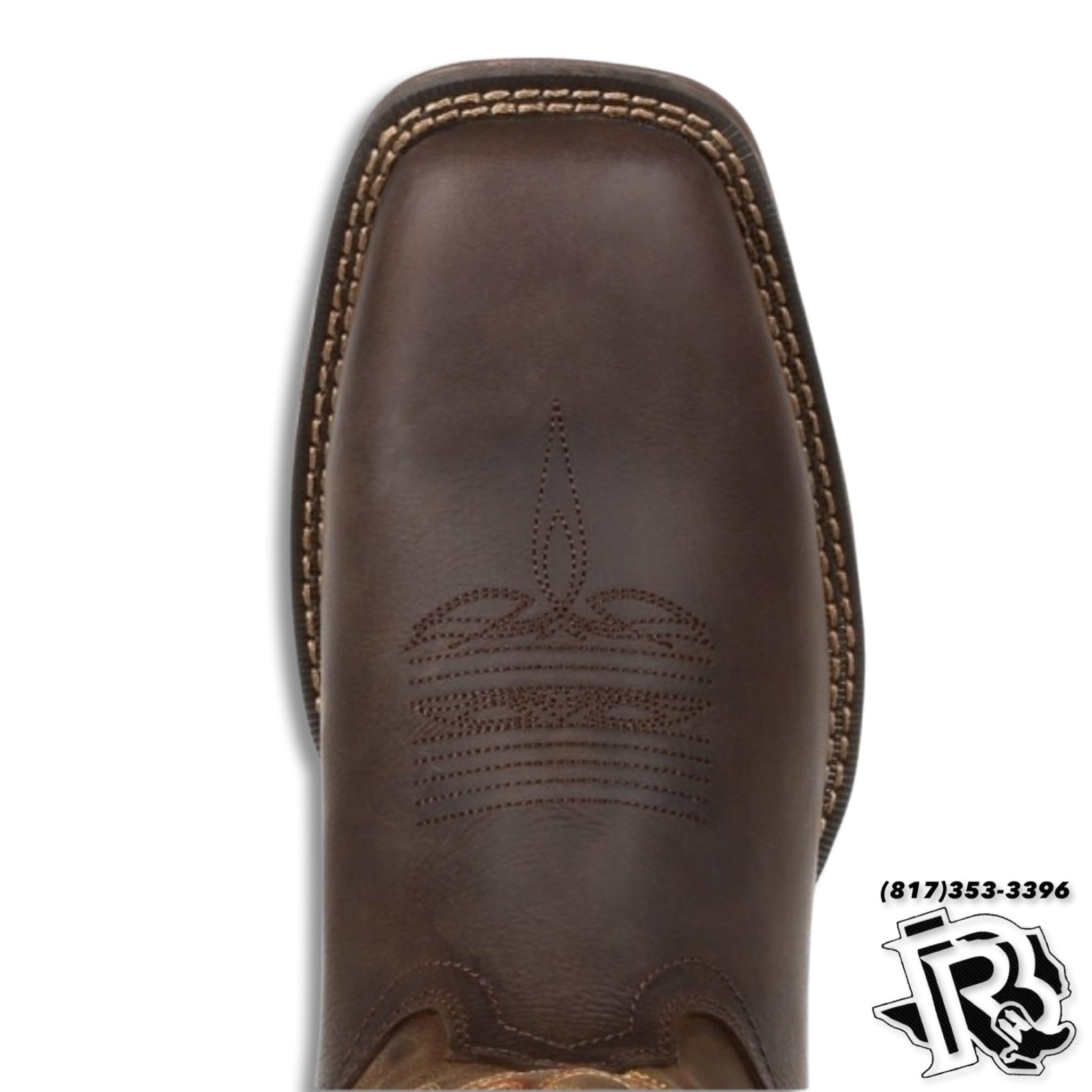 DURANGO NO STEEL TOE | Rebel Dark Chestnut Western Boot DDB0317