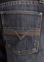 Load image into Gallery viewer, Rock &amp; Roll Cowboy Men&#39;s Revolver Slim Straight Leg Medium Wash Jeans M1R4440