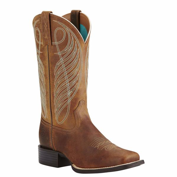 10018528 WMS ROUND UP WST POWDER BROWN