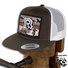 Load image into Gallery viewer, BR WILD WEST BROWN/WHITE CAP