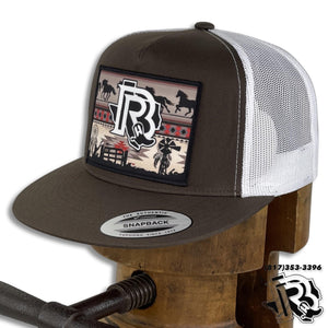 BR WILD WEST BROWN/WHITE CAP