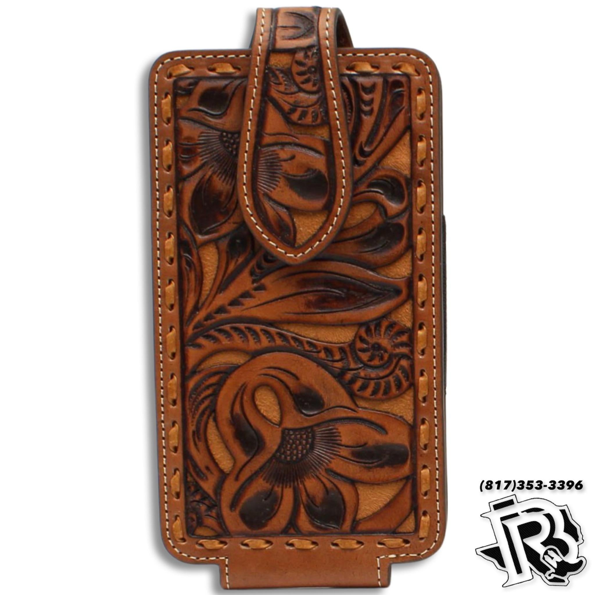 CELL PHONE CASE | LARGE TOOLED EMBROSSED 0690708