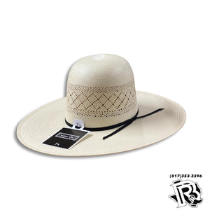 “ DOUBLE DIAMOND “ | COWBOY WESTERN STRAW HAT IVORY RODEO KING 4 1/4” brim