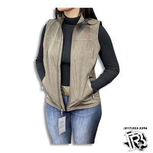 “ Joanna “ | WOMEN VEST LIGHT BROWN MAROON LOGO 10041274