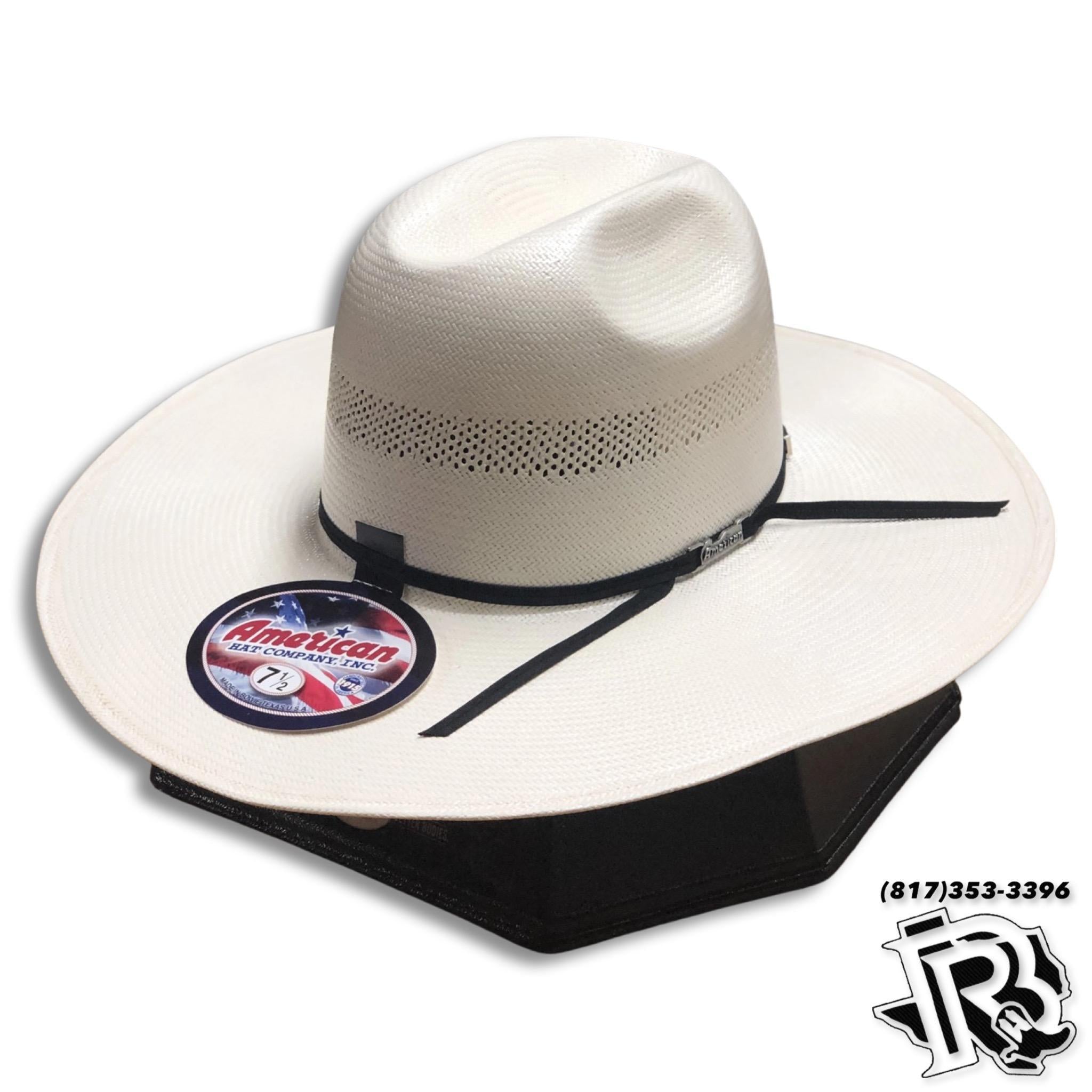 5040 “  AMERICAN HAT COWBOY STRAW HAT – Botas Rojero