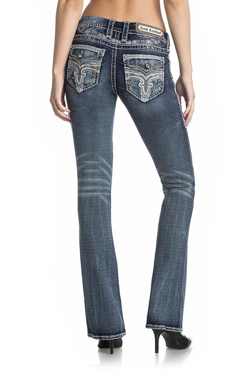 ROCK REVIVAL LEVEY BOOTCUT JEANS