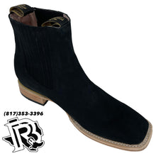 Load image into Gallery viewer, ROUGH OUT BOOTS | MATTE BLACK COLOR