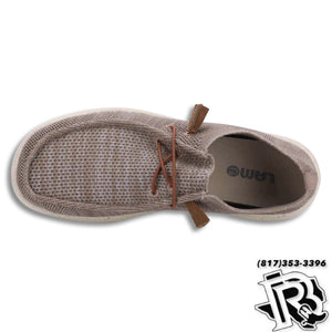 “ MICHAEL “  | BEIGE MEN'S CASUAL CANVAS SHOE EM2034