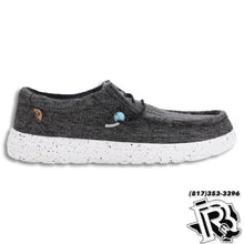 Load image into Gallery viewer, “ PAULA “ | WOMEN BLACK CASUAL CANVAS SHOE