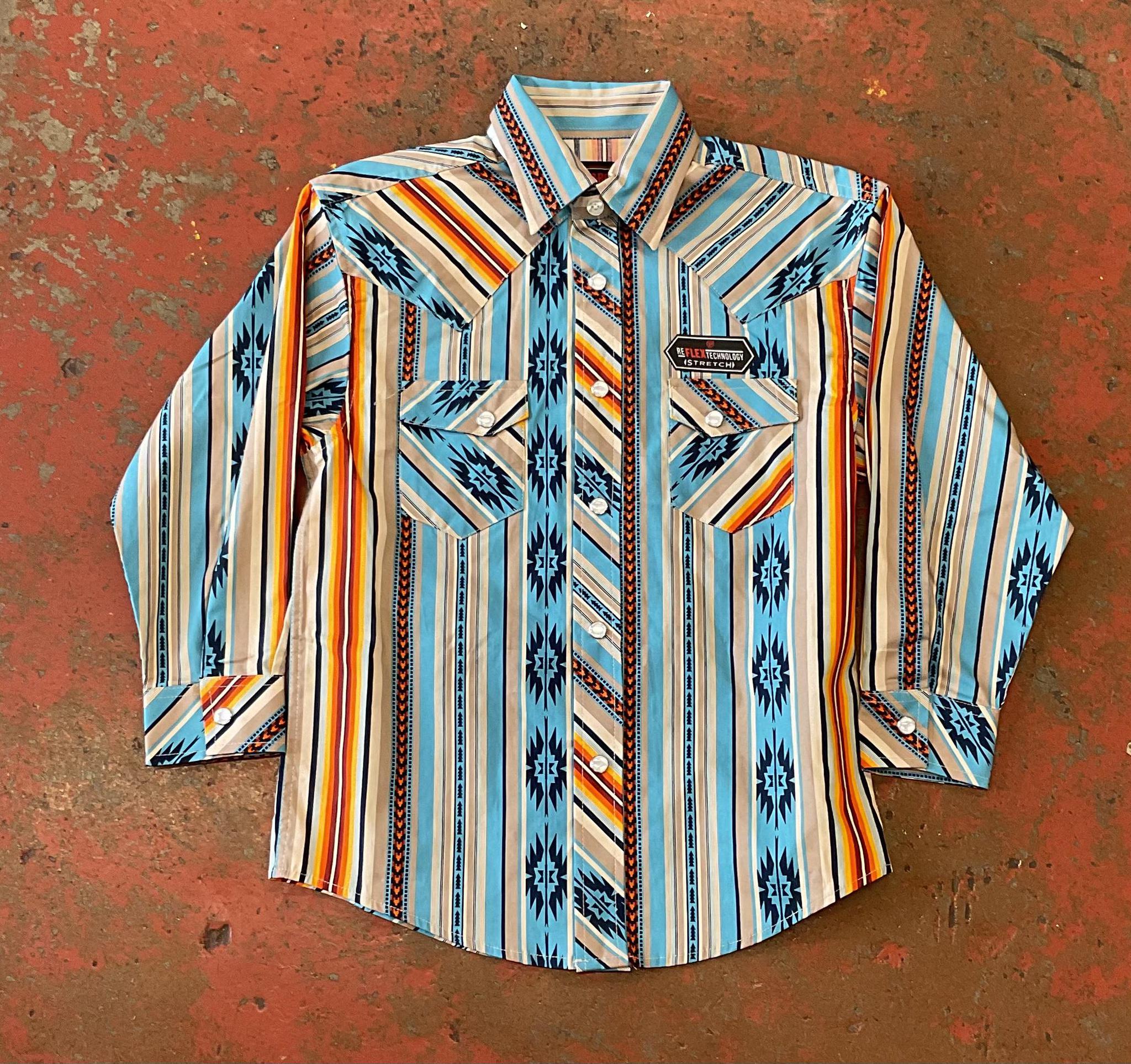 ROCK&ROLL boys long sleeve shirt