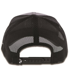 Load image into Gallery viewer, 1928T-GYBK Resistol Grey / black mesh 6-panel trucker with patch - OSFA