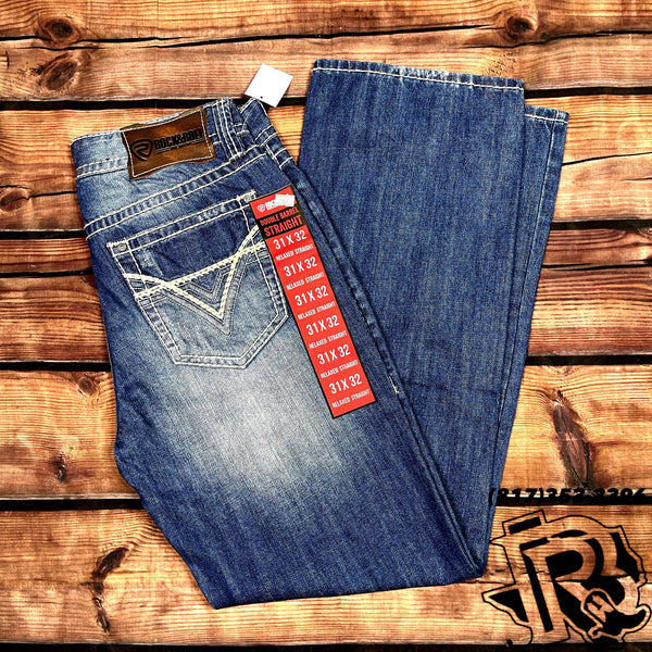 ROCK & ROLL DENIM | BOOTCUT MEN JEANS 19'' RED LABEL (MOS1612