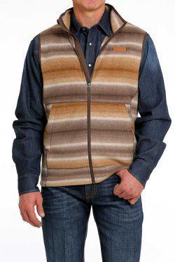 “  Berkley “ | MEN BROWN CINCH VEST MWV1585001