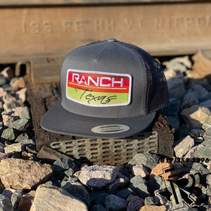 RED DIRT CAPS: RANCH TEXAS CHARCOAL / CHARCOAL EXCLUSIVELY TO BOTAS ROJERO