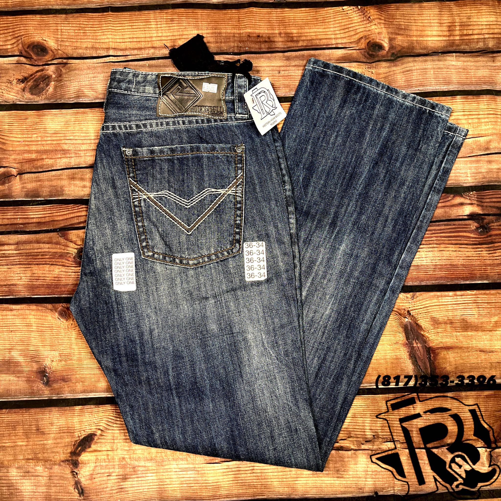 ROCK & ROLL : JEANS FOR MEN REVOLVER STRAIGHT