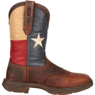 WORK BOOT (NO STEEL TOE) | DURANGO® TEXAS FLAG WESTERN BOOT