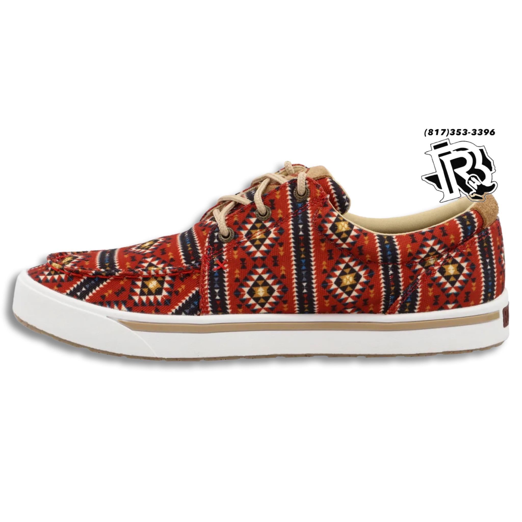 “ Cristo “ | MEN’S TWISTED X SHOES RED AZTEC  MHYC028