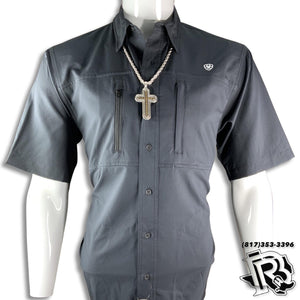 “ Carter “ | MEN'S ARIAT VENTTEK CLSSC SS SHIRT BLACK 10034960