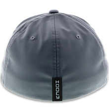 Load image into Gallery viewer, 2009GY-Y Desc: &quot;Solo III&quot; Hooey Grey 6-Panel Flexfit with Black and White Logo - Youth