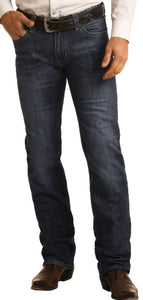 ROCK & ROLL DENIM Slim Fit ReFlex Revolver Straight Leg Jeans M1R62050