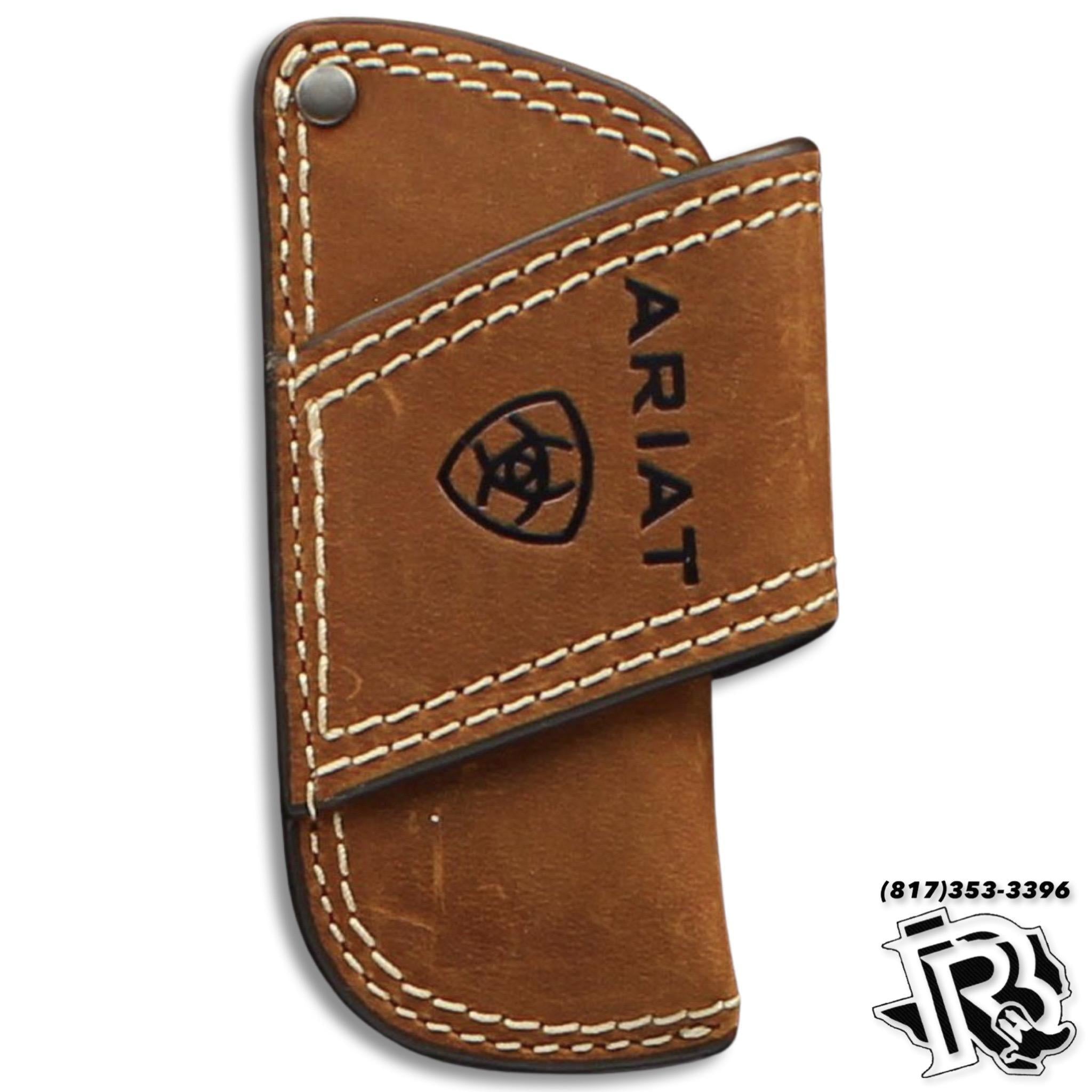 Ariat Leather Knife Sheath - Medium Brown