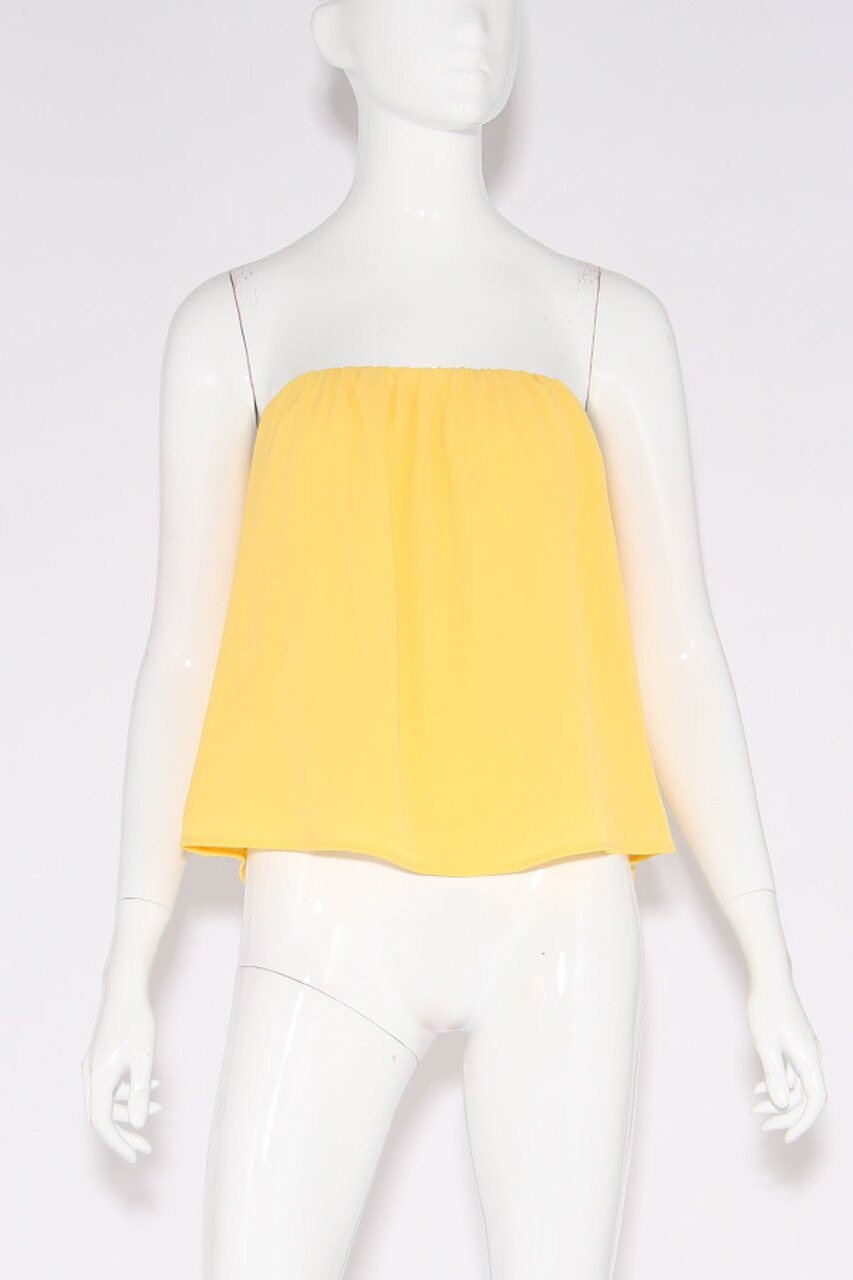 SUNNY YELLOW Strapless Top