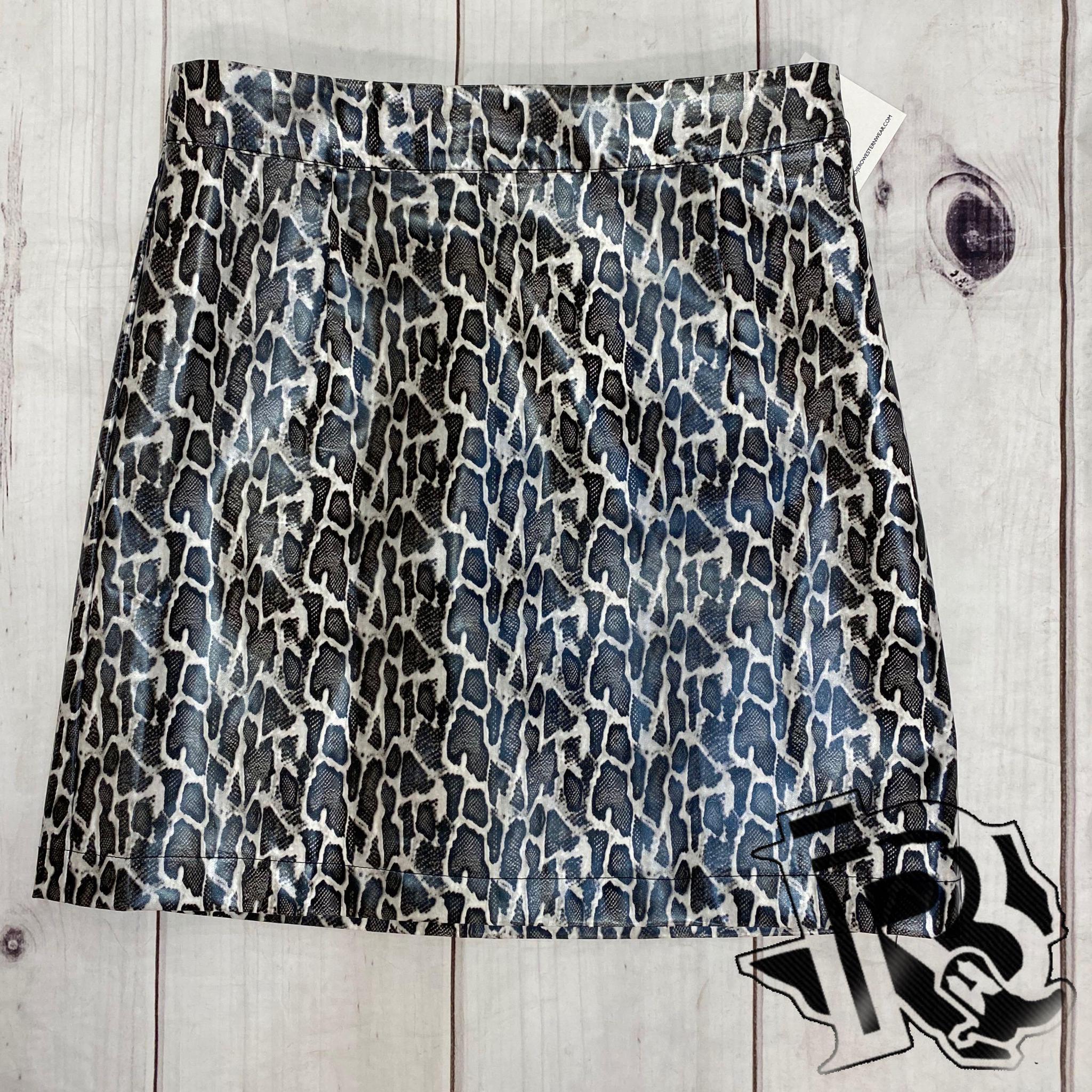 GEMMA LEATHER SKIRT