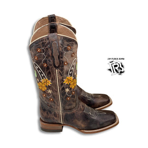 “ Brittany “ | WOMEN WESTERN SQUARE TOE BOOTS