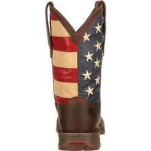 Load image into Gallery viewer, DURANGO NO STEEL | USA FLAG MEN WESTERN WORK BOOTS Db5554