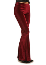 Load image into Gallery viewer, ROCK&amp;ROLL VELVET BELL BOTTOM 78-3641