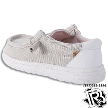 Load image into Gallery viewer, “ PAULA “ | WOMEN WHITE CASUAL CANVAS SHOE
