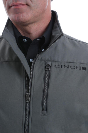 CINCH | MENS  JACKET OLIVE