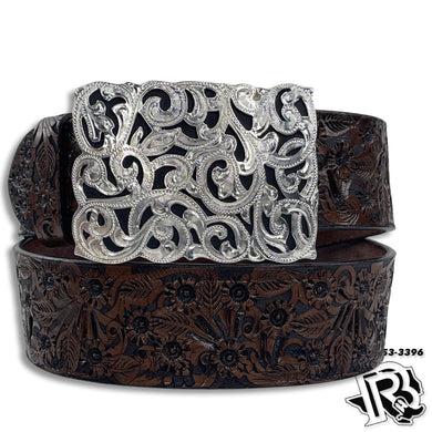 ANDREW TOOLED LEATHER BELT